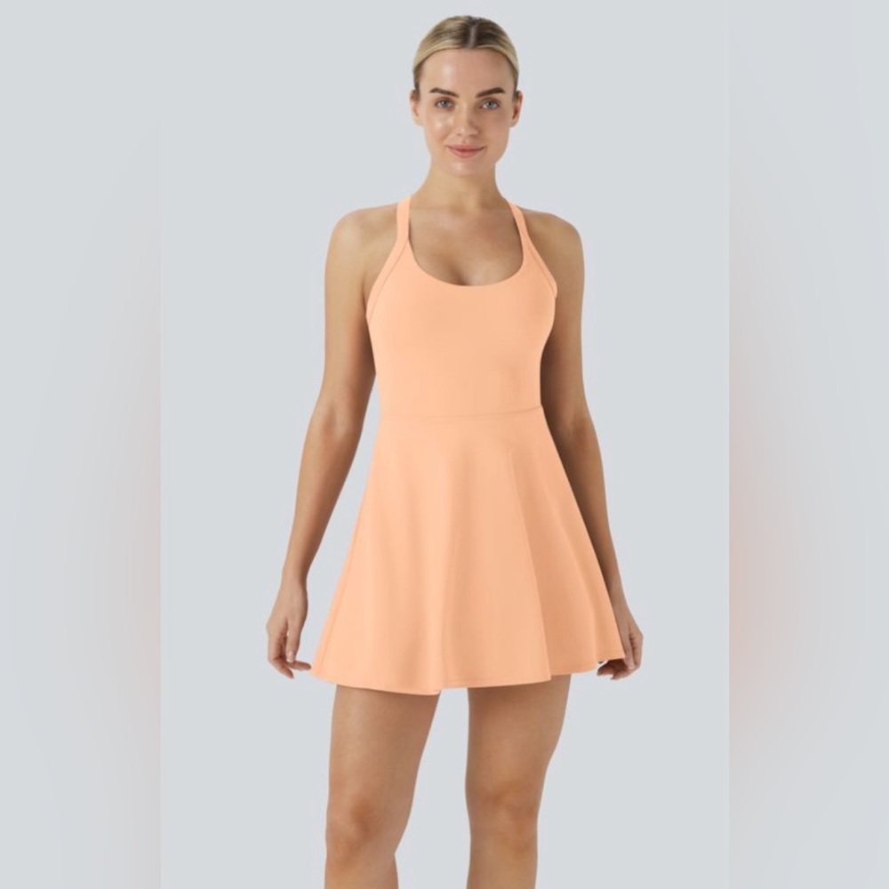NEW Halara SoftlyZero Airy Backless Active Dress-… - image 3
